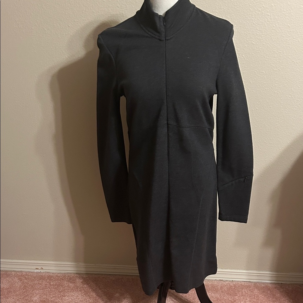 Athleta Black Long Sleeve Dress